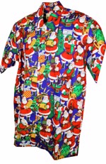 60´S HAWAII Santa's Gifts SS - Hawaiian Shirt